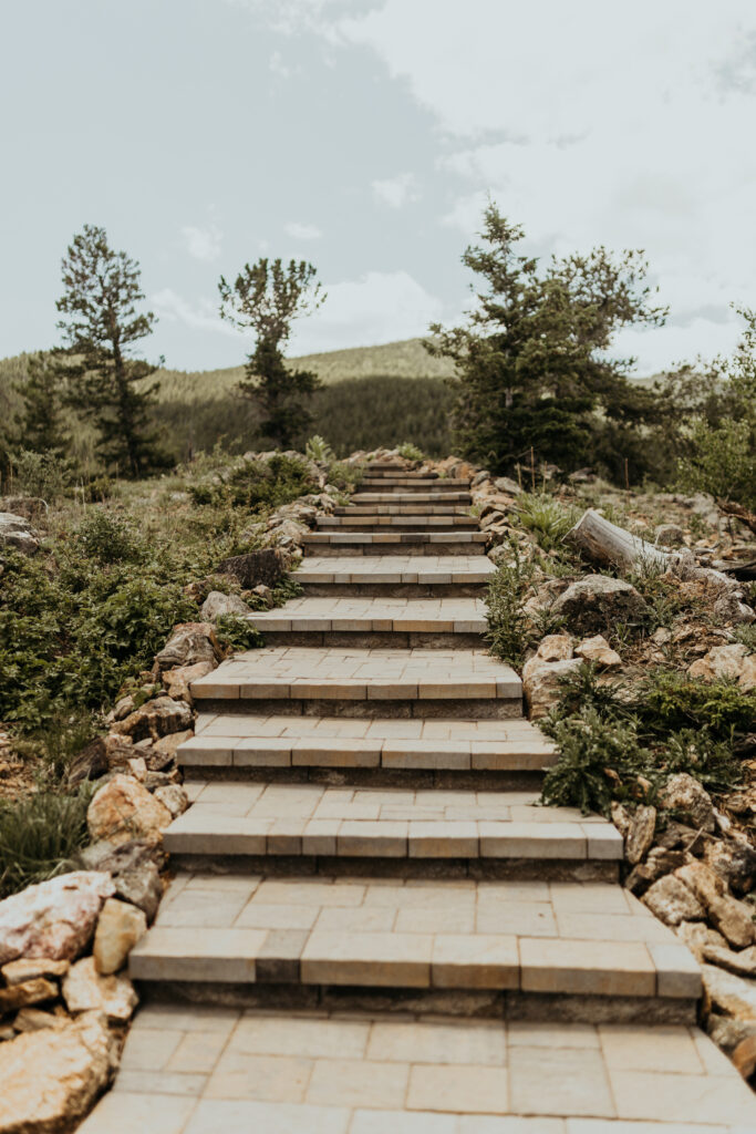 North Star Gatherings - Stairway - LGBTQ Inclusive Colorado Wedding Venue