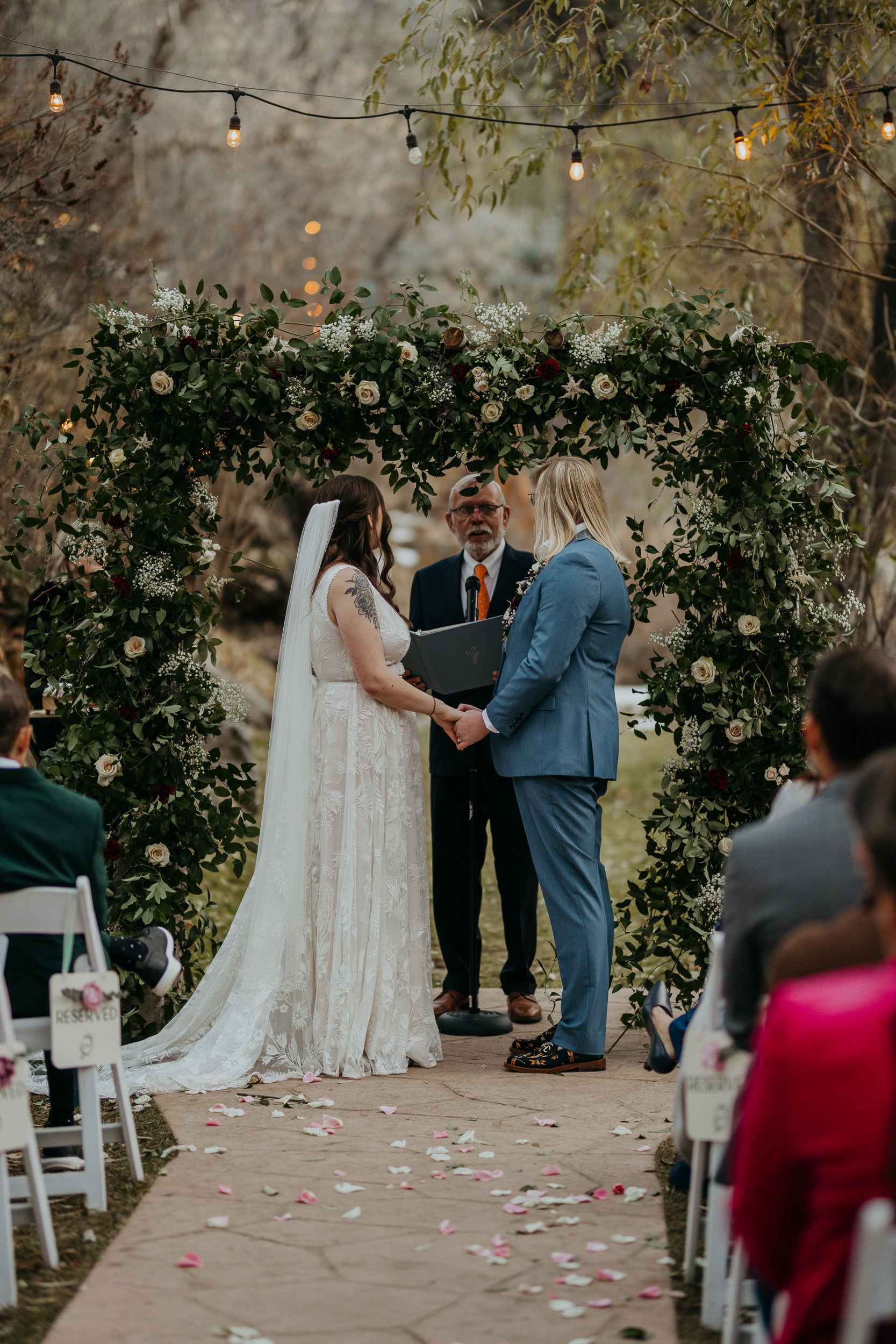 Wedding Ceremony at Boulder Creek by Wedgewood Weddings