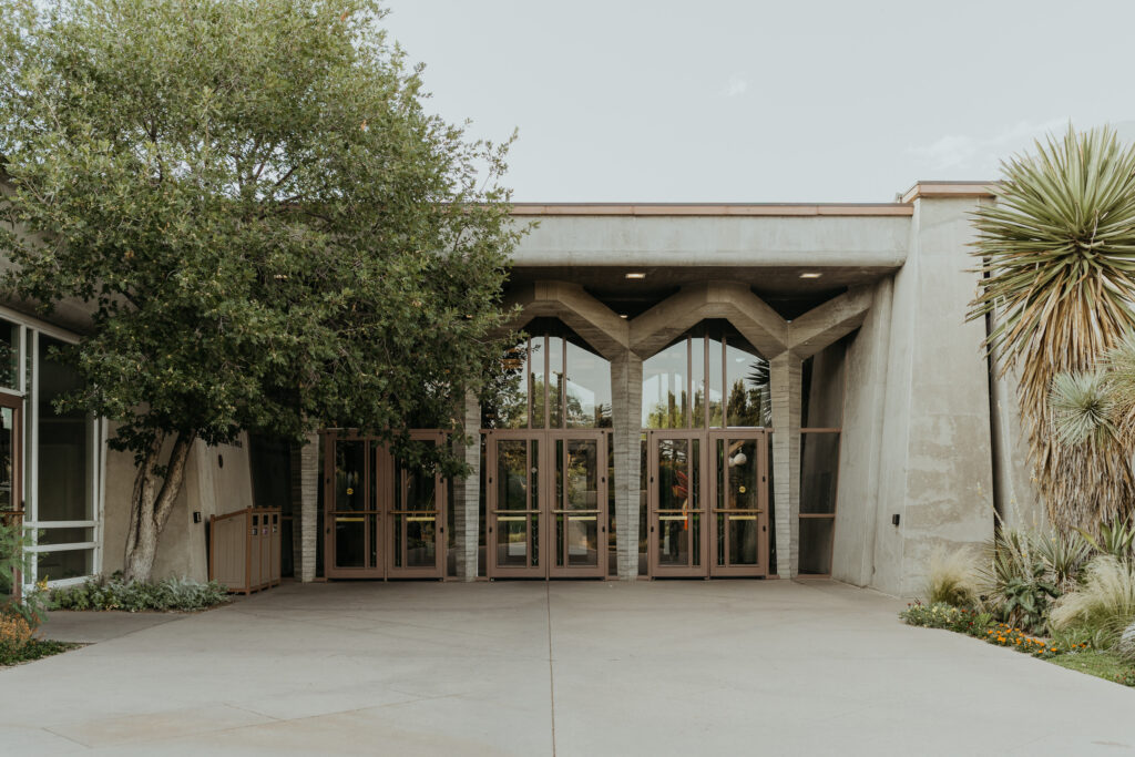 Denver Botanic Gardens main building from the outside